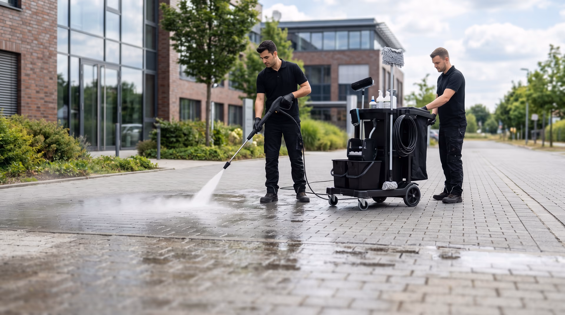 Außen & saisonal – Reinigungsleistungen von MSS Cleaning