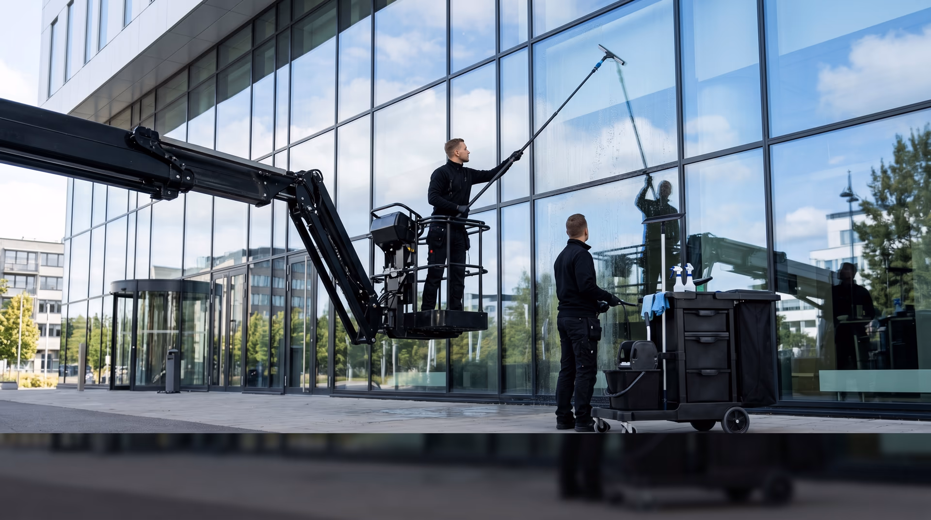 Glas & Fassade – Reinigungsleistungen von MSS Cleaning